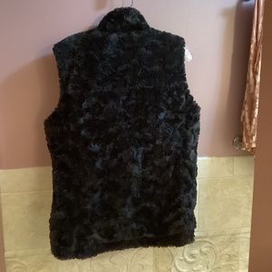 The North Face vest, reversible